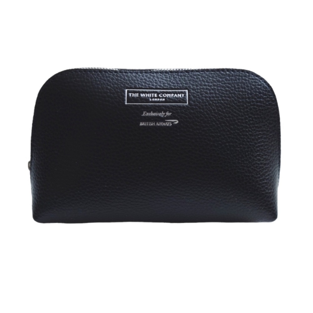 British Airways Business Class Amenity kit designed by The White Company London